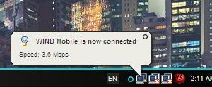 How to tether a Wind Mobile phone to your laptop