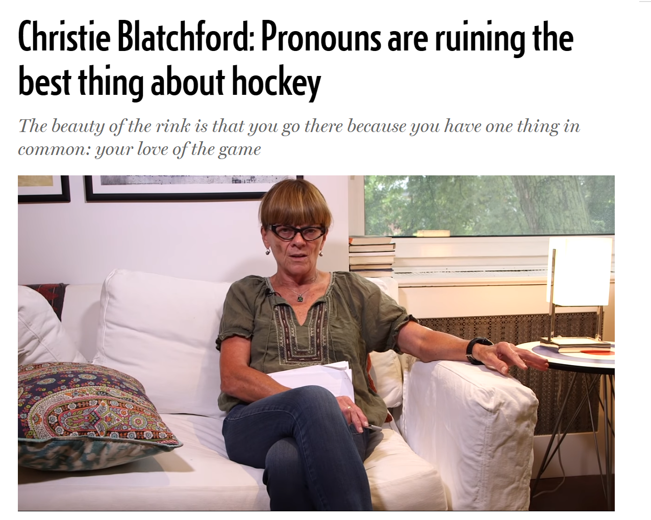 Christie Blatchford and Freedom of Speech